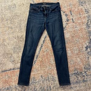 Express Jeans Skinny Jeans Size 6 Medium Wash